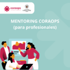 Cartel para curso Mentoring CORAOPS para profesionales